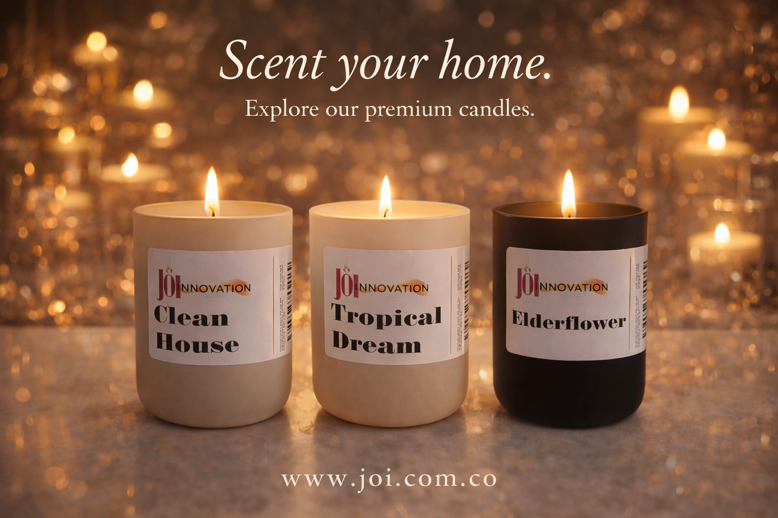 Joi Candle (various scents and sizes)