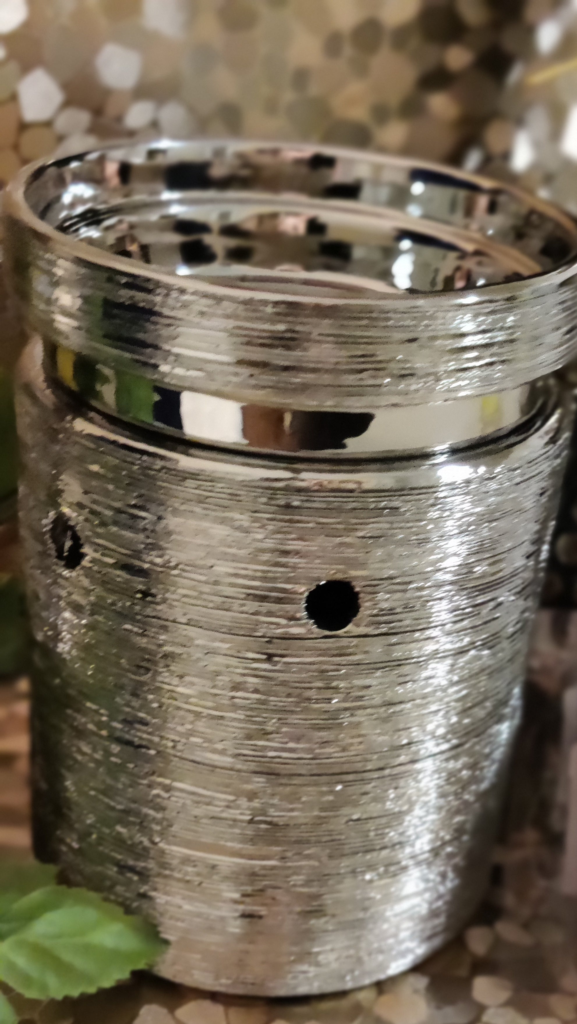 Silver shop wax warmer
