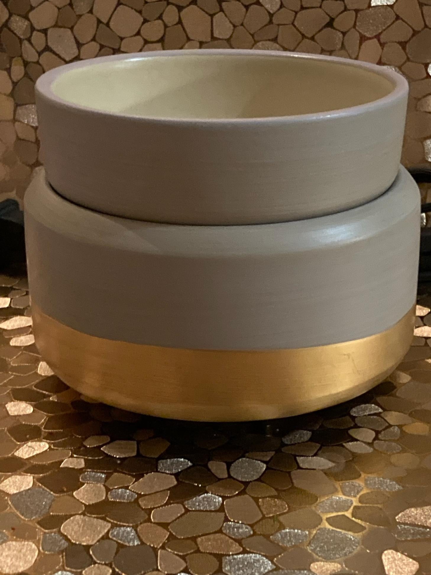 Warmer (Cream & Gold)